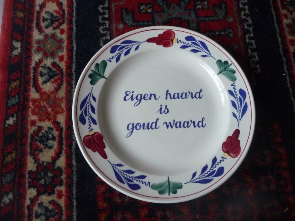 boerenbont eigen haard is goud waard, Ophalen of Verzenden