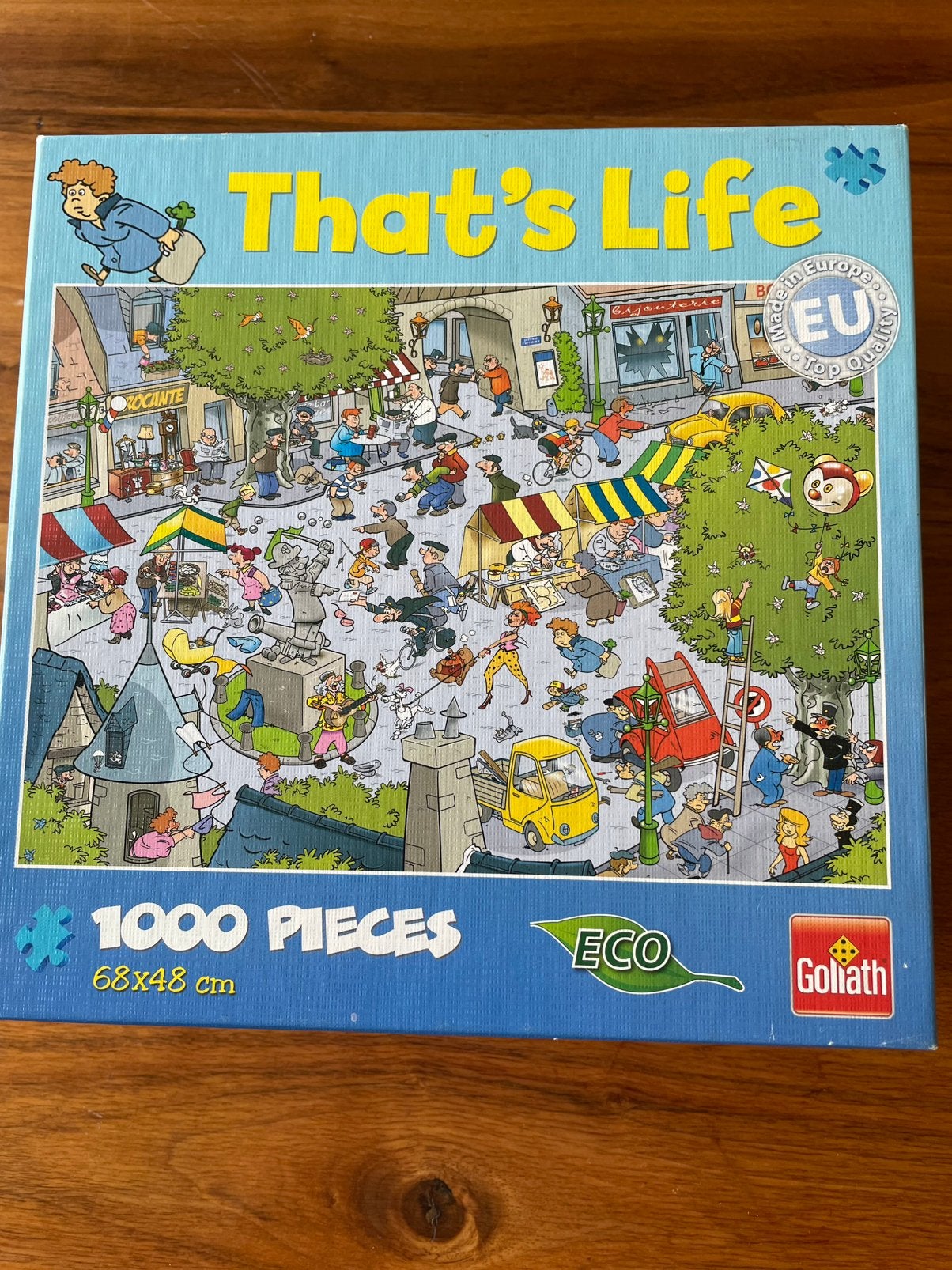 4 complete puzzels, falcon, goliath, jumbo en art puzzle, Ophalen, 500 t/m 1500 stukjes, Gebruikt