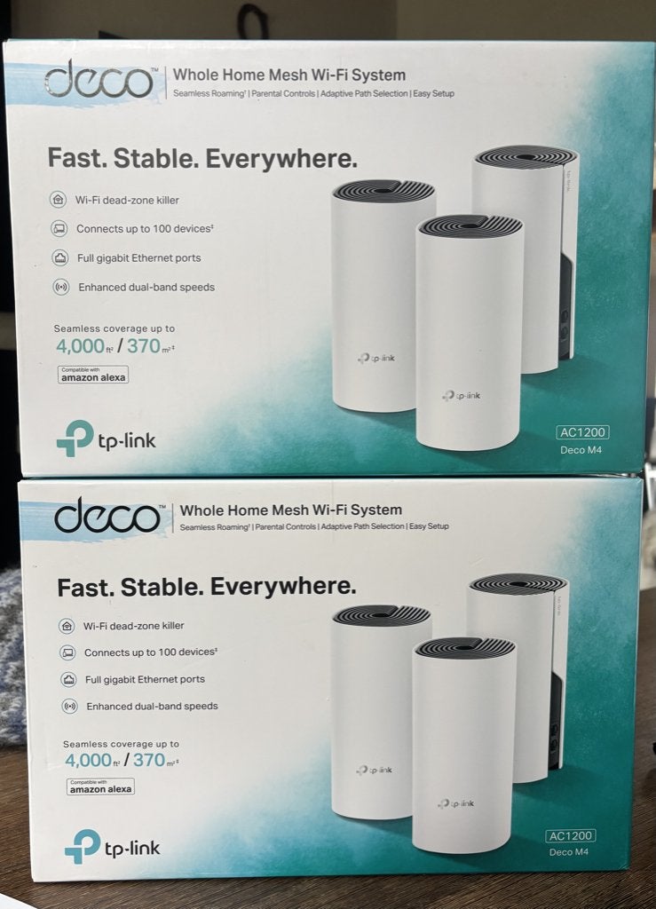 TP link ac 1200 Deco M4, Computers en Software, Ophalen of Verzenden, Nieuw, TP-Link Deco