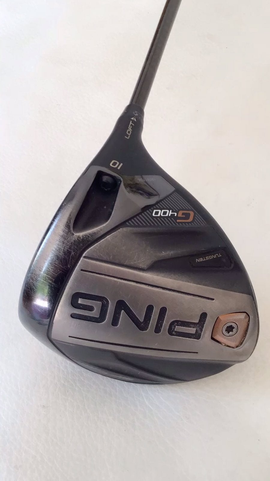 Ping G 400 driver 10.5 graden incl covrr R flex, Sport en Fitness, Golf, Ophalen of Verzenden, Zo goed als nieuw, Club, Ping