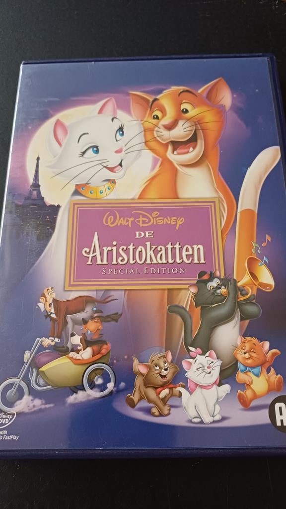 Walt Disney De Aristokatten Special Edition DVD, Cd's en Dvd's, Dvd's | Tekenfilms en Animatie, Zo goed als nieuw, Amerikaans
