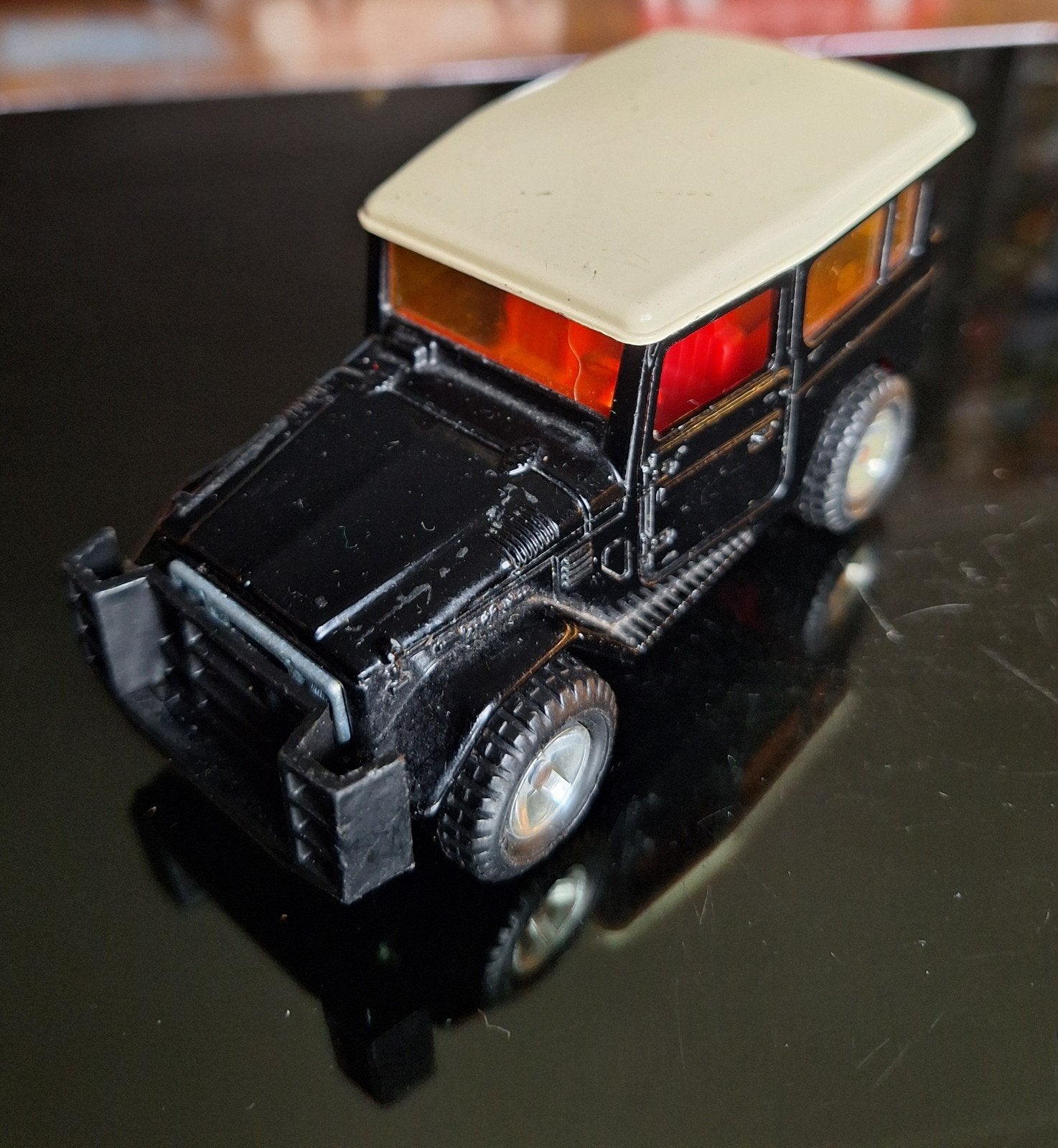 Majorette toyota land cruiser, Ophalen of Verzenden, Zo goed als nieuw, Auto