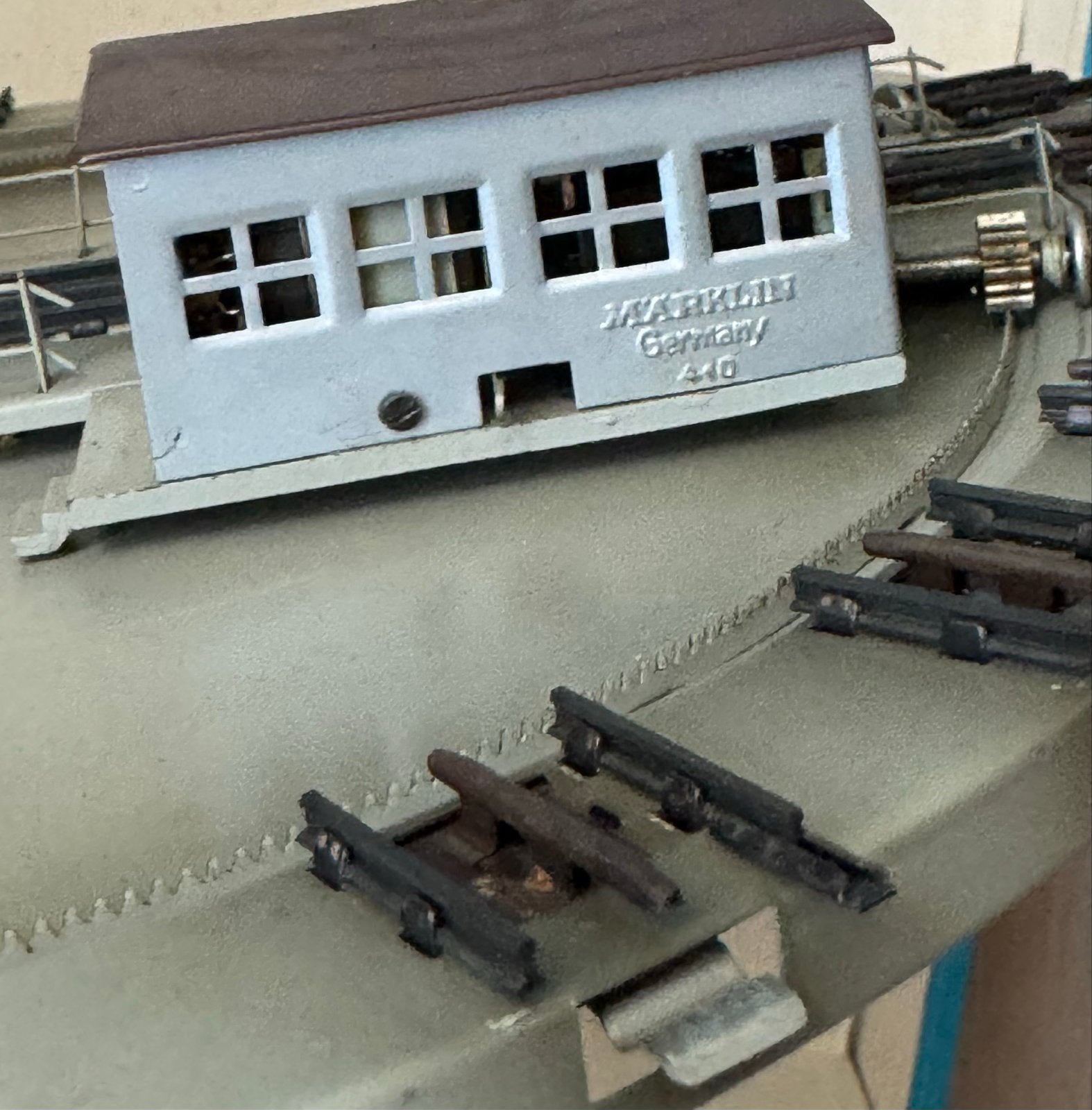 Märklin Draaischijf Garnituur 410 - Vintage Modelspoor, Hobby en Vrije tijd, Modeltreinen | H0, Wisselstroom, Gebruikt, Overige typen