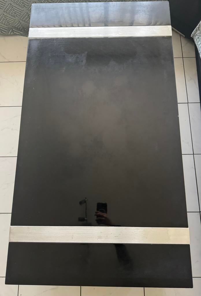 Salontafel, zwart ijzer, Witgoed en Apparatuur, Kookplaten, Ophalen, Gebruikt, 4 kookzones, Gas