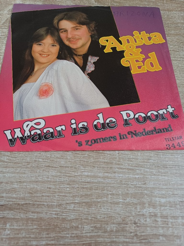 38 Single Anita & Ed  – Waar is de Poort  – TS 3449 TF, Cd's en Dvd's, 7 inch, Ophalen of Verzenden, Zo goed als nieuw, Overige typen