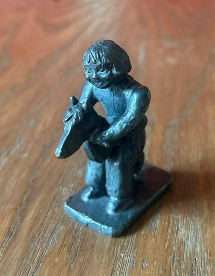 Beeldje Ardje de Graaf stokpaardje, Antiek en Kunst, Ophalen of Verzenden