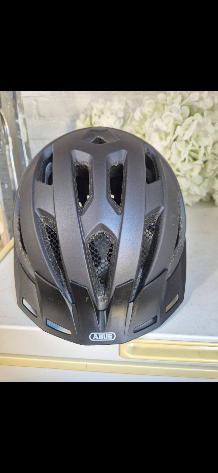 Abus Urban-i 3.0 fietshelm, Fietsen en Brommers, Fietsaccessoires | Fietshelmen, Ophalen of Verzenden, Zo goed als nieuw, Overige maten