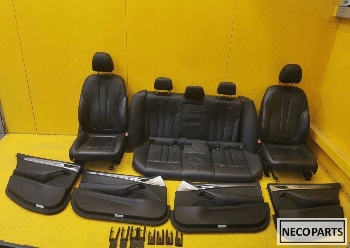 BMW 5 G30 SEDAN INTERIEUR SET STOELEN VERWARMD ORIGINEEL, Gebruikt, -, -, Ophalen of Verzenden