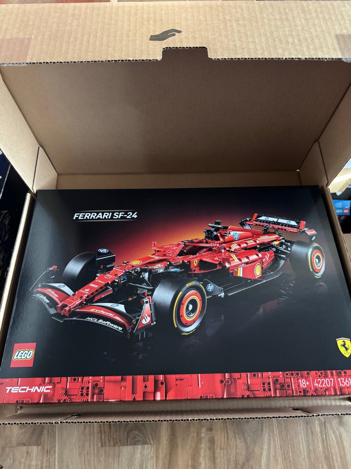 Lego Technic Ferrari SF-24 (42207) Nieuw in doos, Ophalen of Verzenden, Nieuw