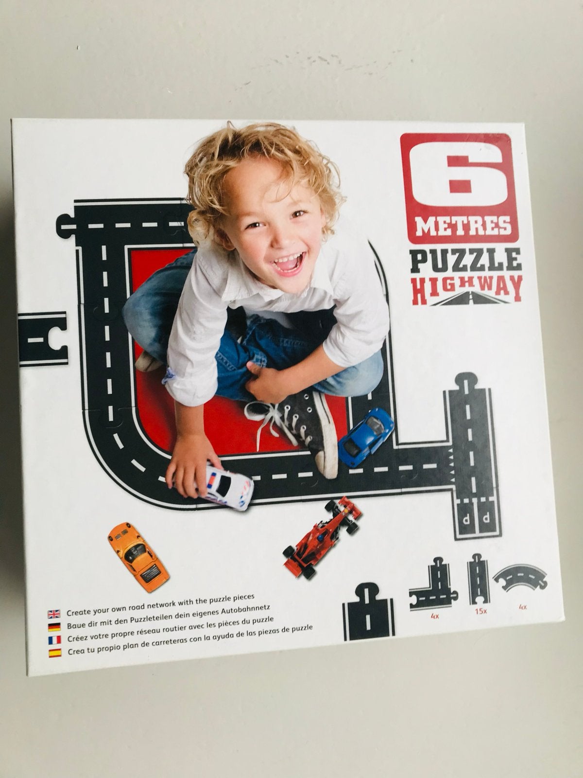 6 Meter Puzzel Snelweg voor Kinderen, Ophalen of Verzenden, 10 tot 50 stukjes, Nieuw, 2 tot 4 jaar
