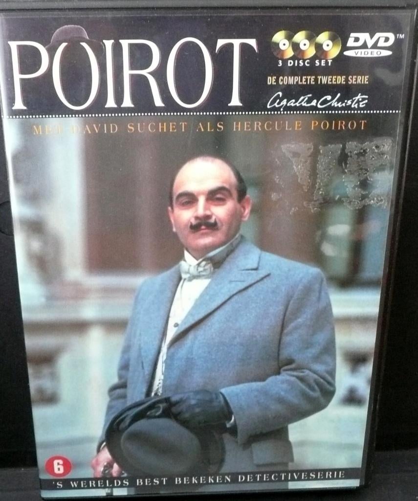 Poirot serie 2 ( 613t), Alle leeftijden, Ophalen of Verzenden, Zo goed als nieuw, Detective en Krimi
