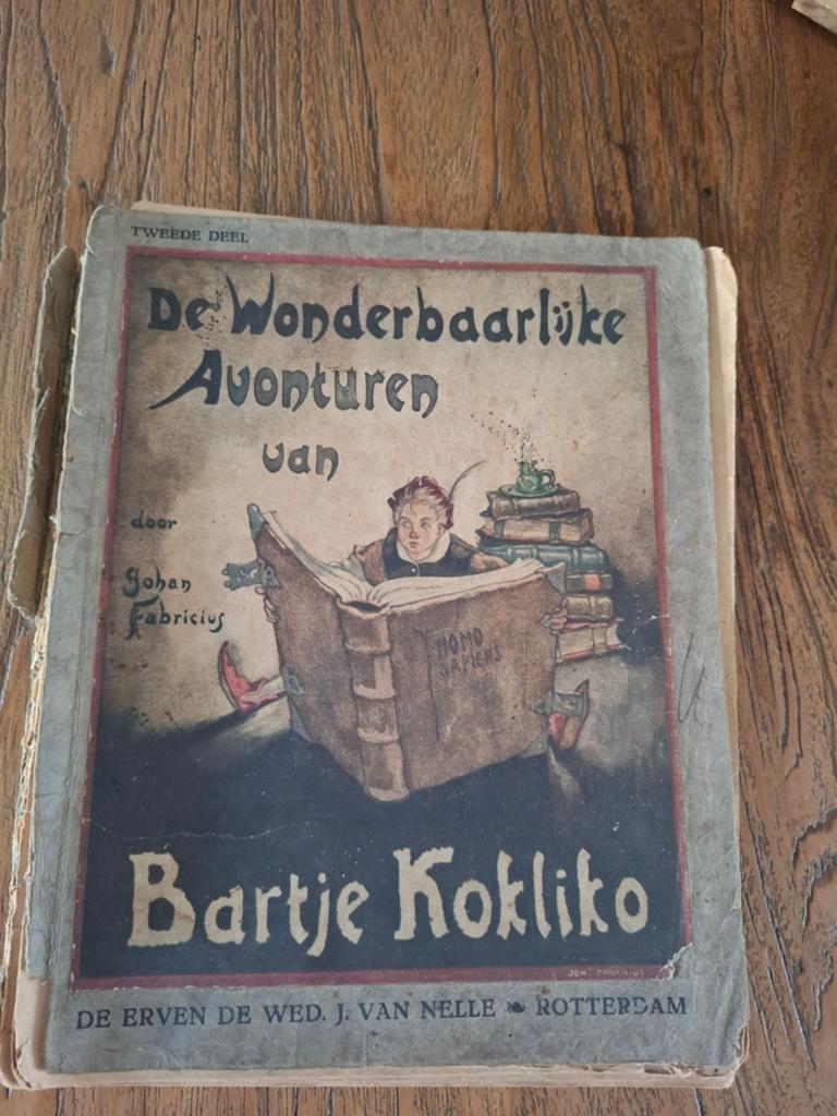 De Wonderbaarlijke Avonturen van Bartje Kokliko, Ophalen of Verzenden, Gelezen, Johan Fabricius, Fictie algemeen