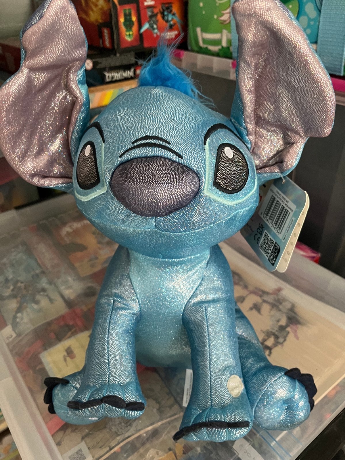 Disney knuffels met geluid en kaartje, Ophalen of Verzenden, Zo goed als nieuw, Overige typen