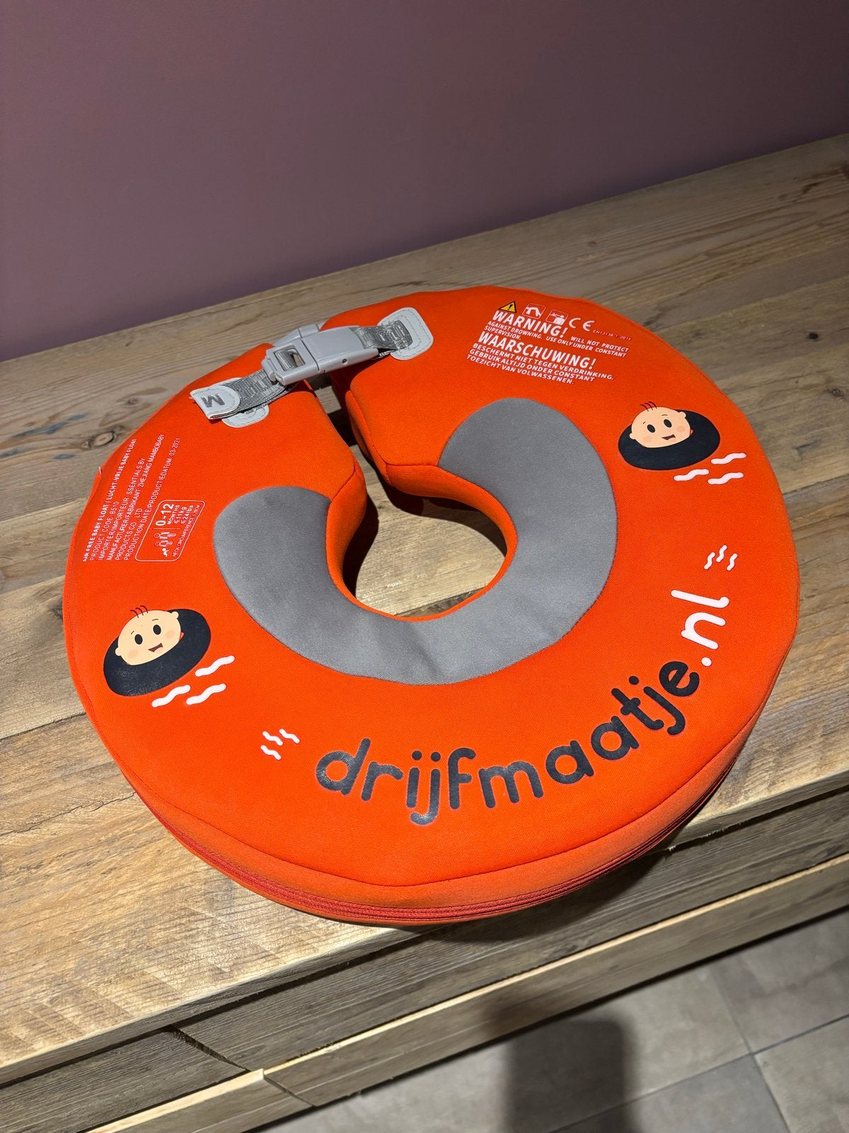 Drijfmaatje baby zwemband 0-12 maanden, Ophalen, Zo goed als nieuw