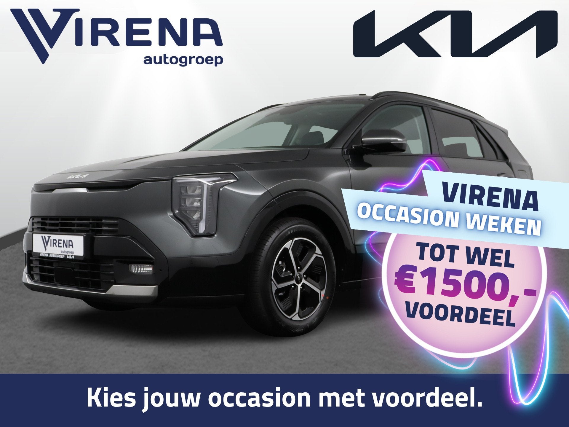 Kia Niro 1.6 GDi Hybrid DynamicPlusLine Schuif-/kanteldak -, Auto's, 137 pk, Adaptive Cruise Control, Leder en Stof, Origineel Nederlands