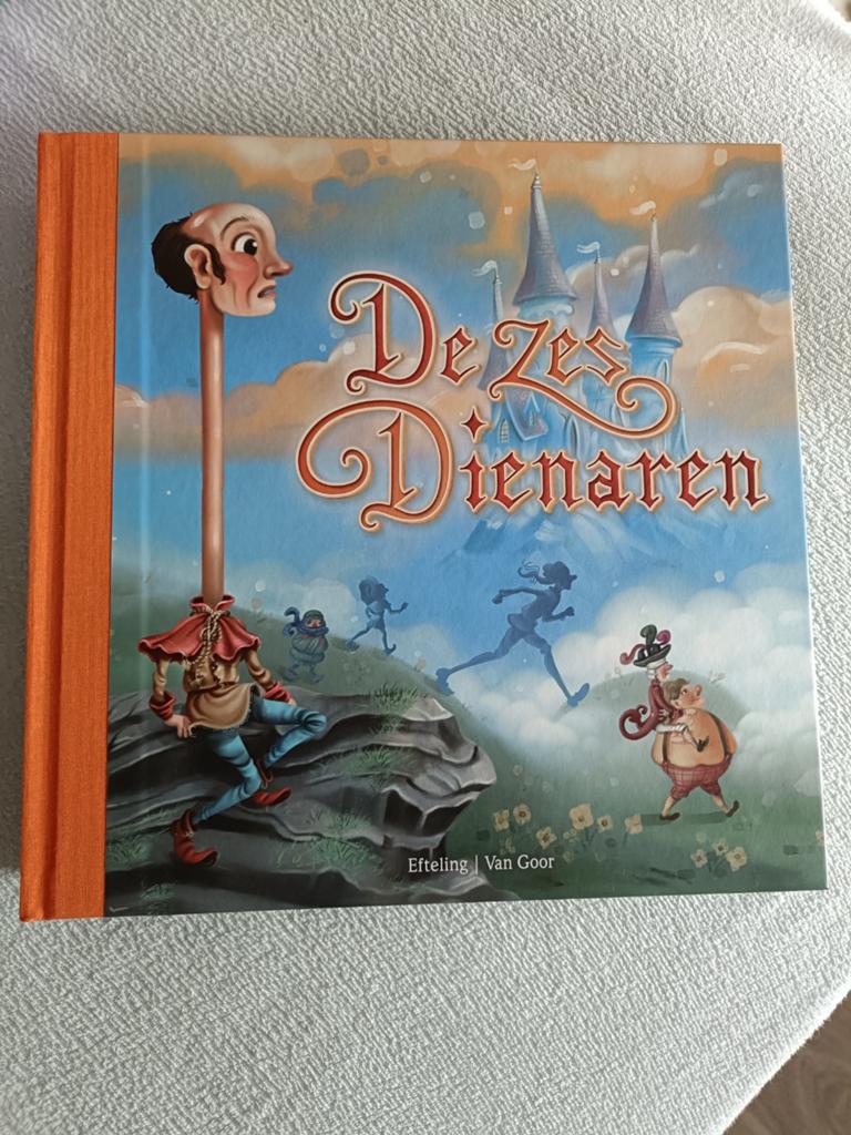 Efteling boek de zes dienaren, Ophalen of Verzenden, Zo goed als nieuw, Overige typen