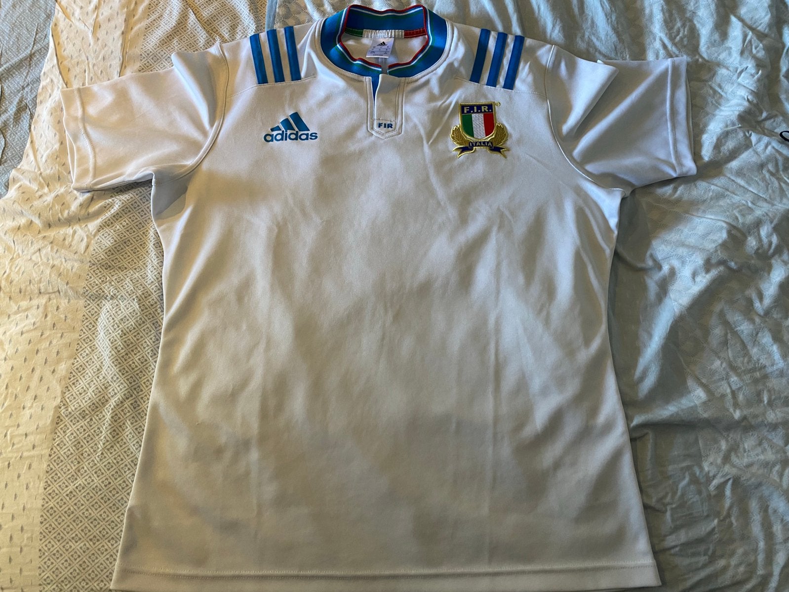 Italië Wit Rugby Shirt (XL), Verzenden, Zo goed als nieuw, Kleding