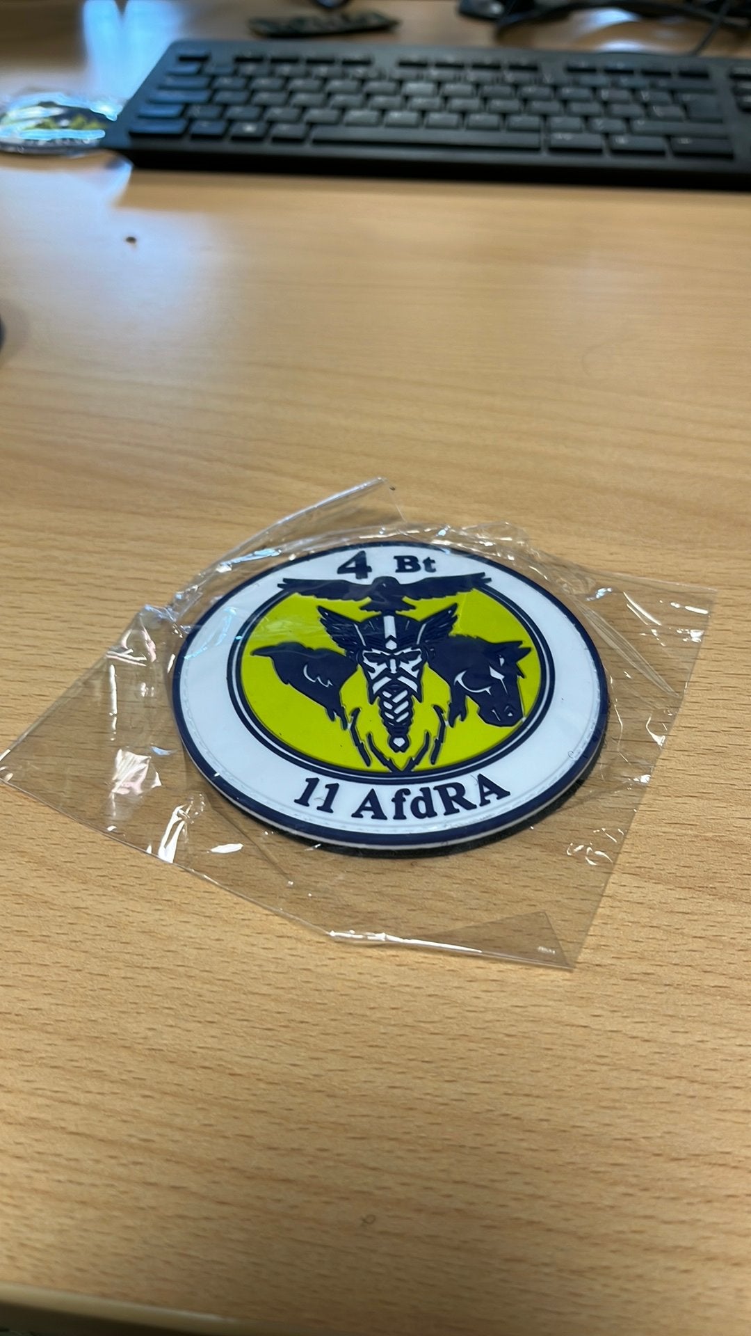 Limited edition patch 11 AFDRA, Ophalen of Verzenden, Landmacht, Nederland, Embleem of Badge