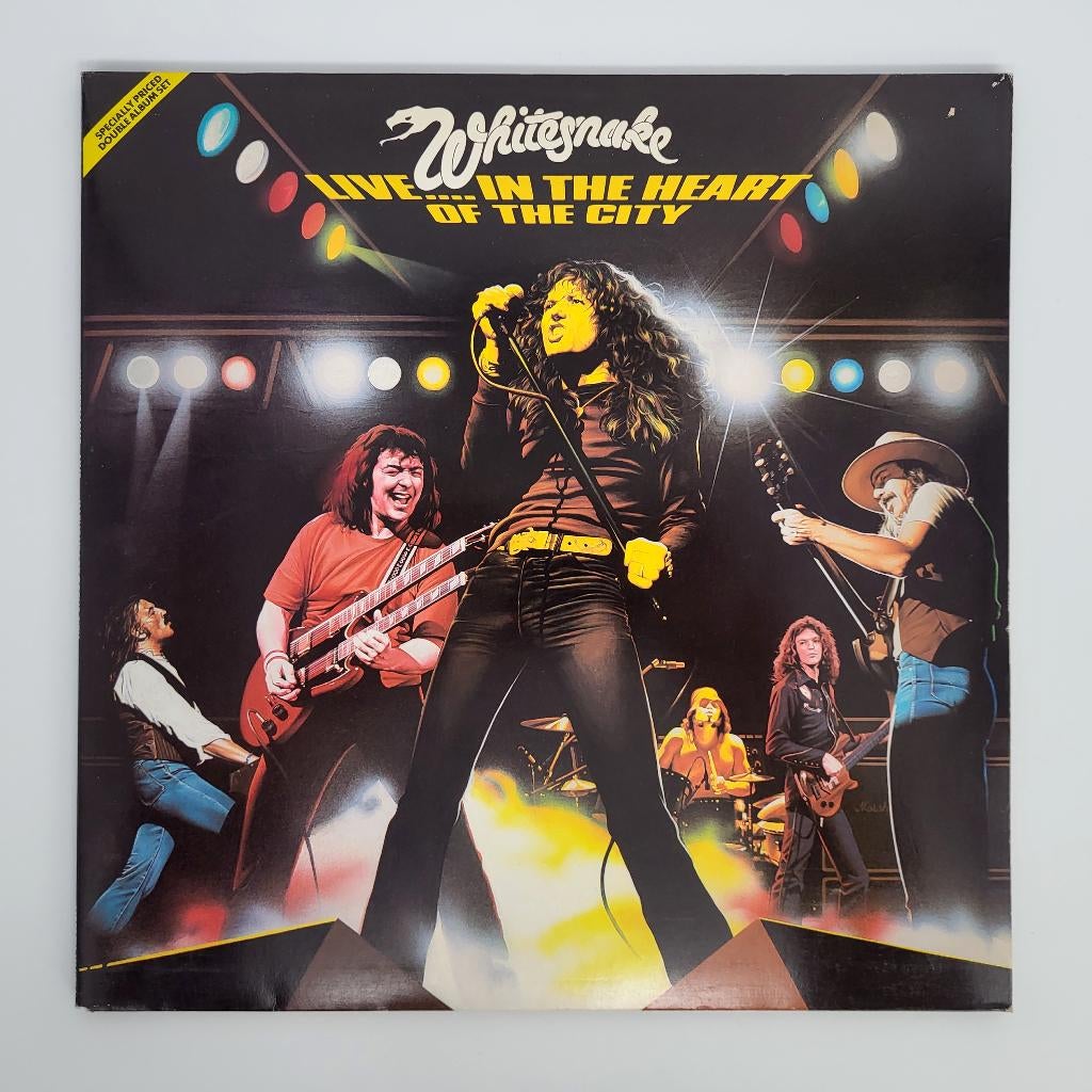 Whitesnake - Live in the Heart of the City - Vinyl LP - HOL, Cd's en Dvd's, Vinyl | Hardrock en Metal, Ophalen of Verzenden, Zo goed als nieuw