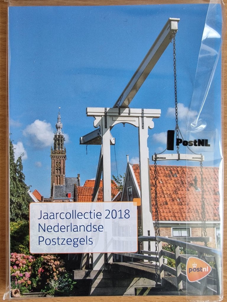 Jaarcollectie 2018 Nederland postzegels compleet. Postfris., Ophalen of Verzenden, Na 1940, Postfris