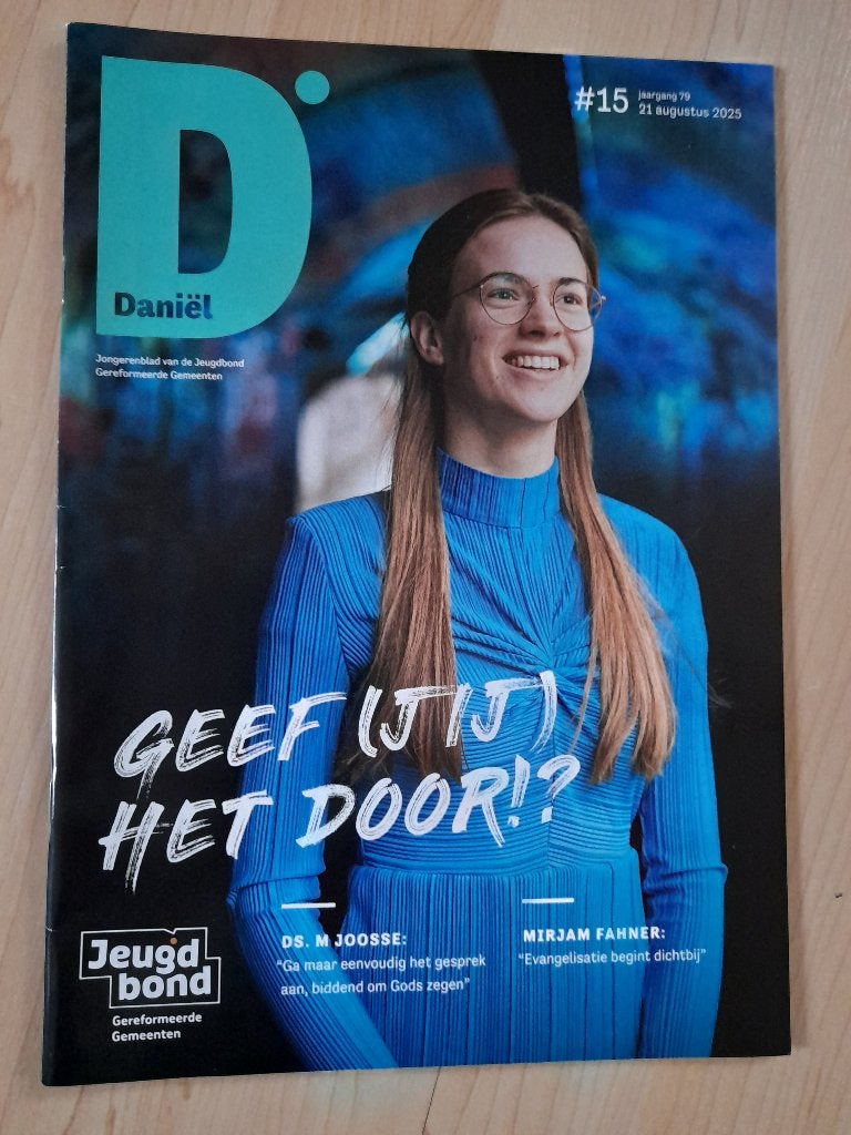 TIJDSCHRIFT DANIEL NR. 15 2025 / DE EVANGELIST nr. 4, Boeken, Ophalen of Verzenden, Zo goed als nieuw