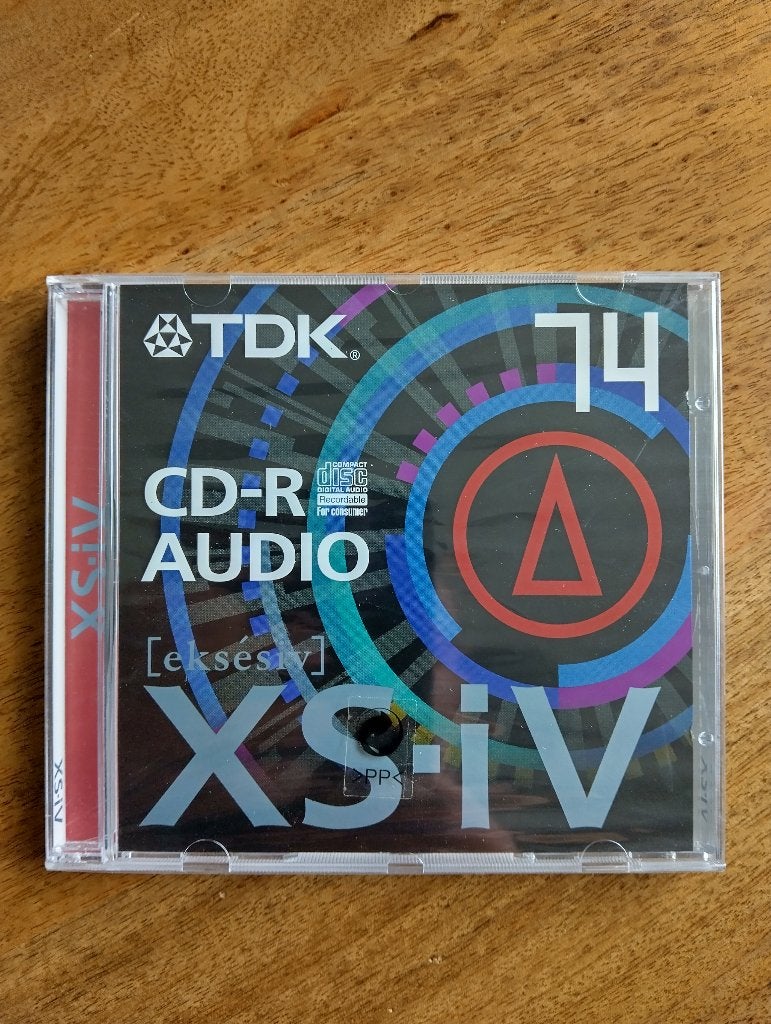 TDK CD-R AUDIO 74 XS-iV * Geschikt Voor Audio CD Recorders *, Ophalen of Verzenden, Nieuw, Cd, TDK