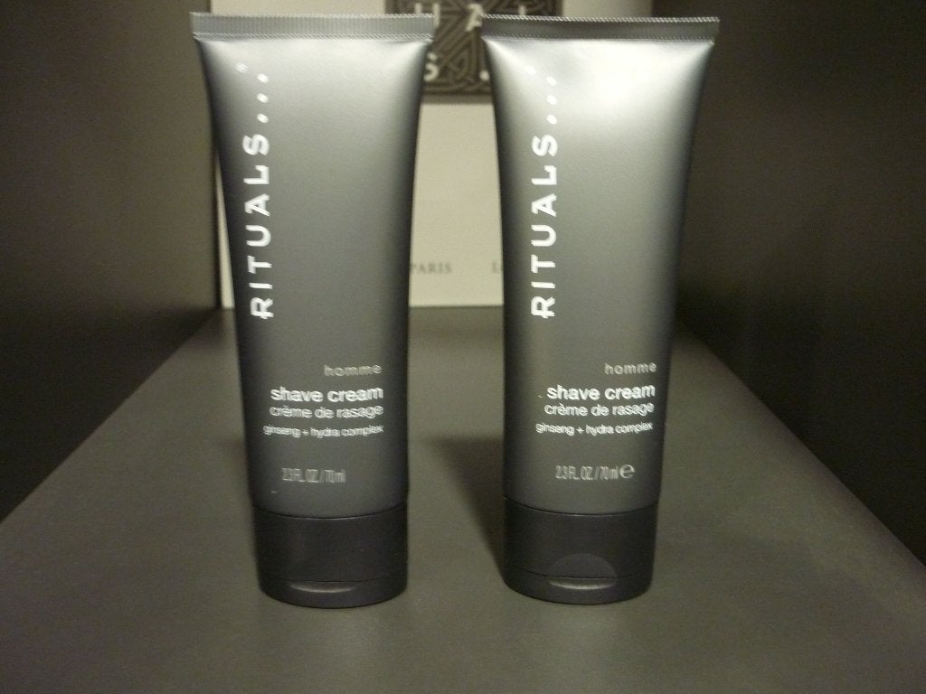 2x Nieuw Rituals Homme shave cream, scheercreme, travel, Ophalen of Verzenden, Nieuw, Gehele gezicht