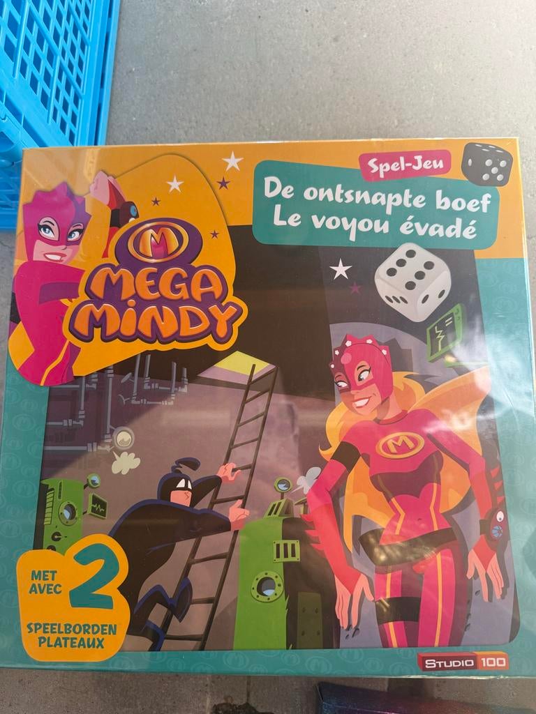 Nieuw in doos: Mega Mindy: Bordspel, Drie of vier spelers, Ophalen of Verzenden, Zo goed als nieuw