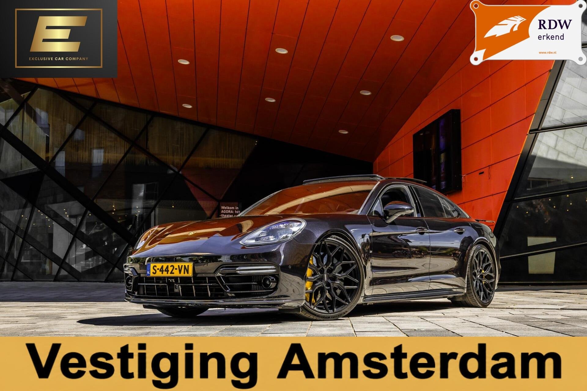 Porsche Panamera 4.0 Turbo S E-Hybrid | 680PK | Stoelmassage, Auto's, Automaat, Gebruikt, 4 stoelen, Zwart