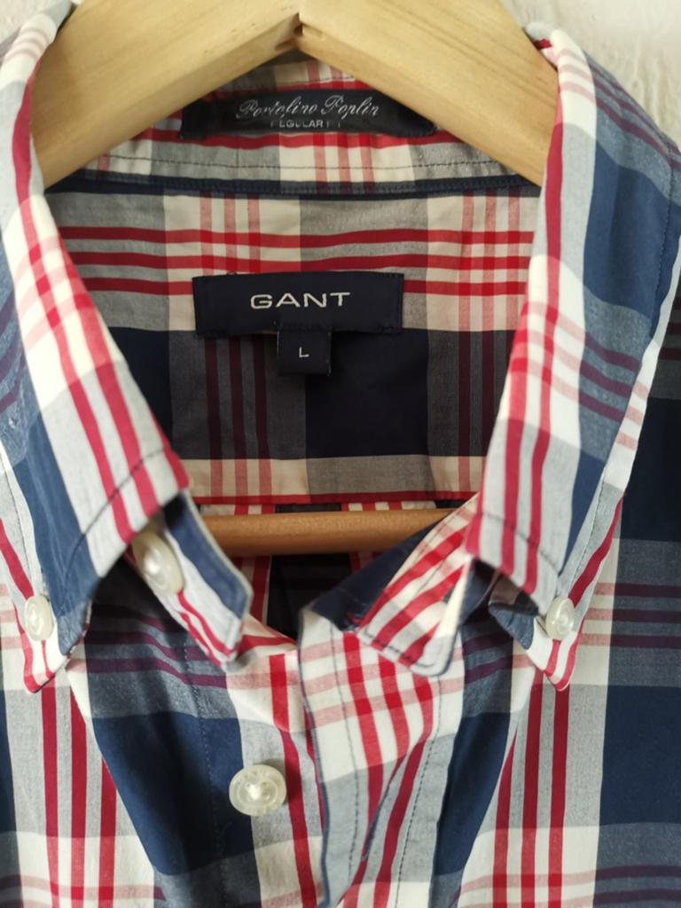 GANT overhemd L, GANT, Zo goed als nieuw, Halswijdte 41/42 (L), Verzenden