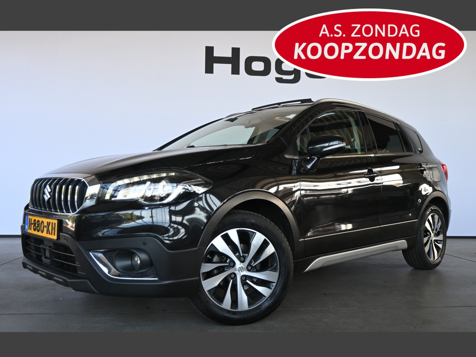 Suzuki S-Cross 1.0 Boosterjet Stijl Clima Navigatie Panorama, Auto's, Stof, Gebruikt, Met garantie (alle), 400 kg