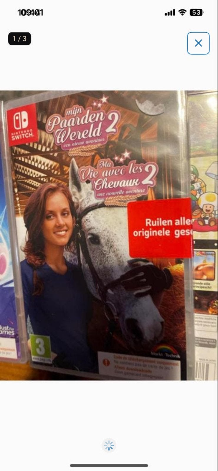 Mijn Paarden Wereld 2 - Nintendo Switch (Nieuw), Ophalen of Verzenden, Nieuw