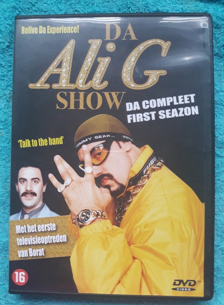 Da Ali G. show Da compleet first seazon (met Borat), Vanaf 16 jaar, Ophalen of Verzenden, Zo goed als nieuw, Overige genres