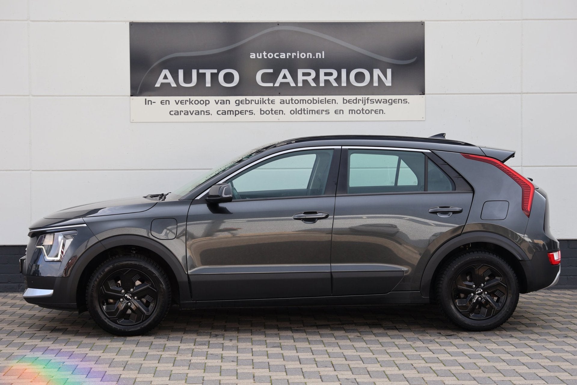 Kia Niro 1.6 GDi PHEV Carplay Camera Dealer Onderhouden !, Auto's, Dealer onderhouden, Stof, Gebruikt, Zwart