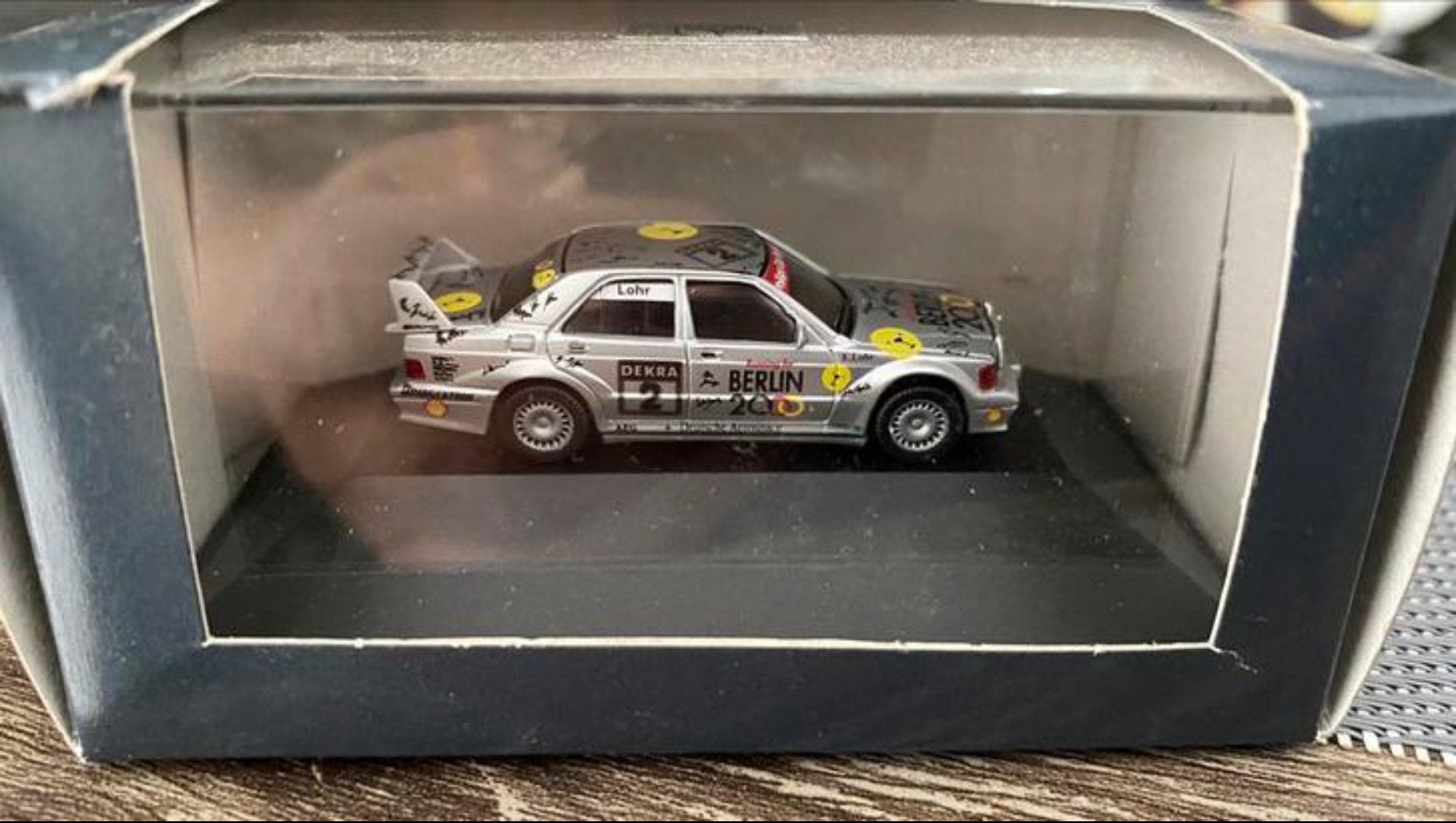 Mercedes 190 EVO 2 Berlin 2000 collectors item microchamps, Ophalen, Nieuw, Auto