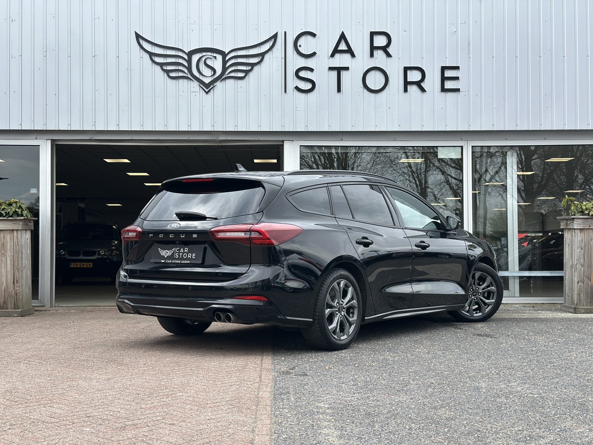 Ford FOCUS Wagon 1.0 EcoBoost Hybrid ST Line Style |SUUR+ST, Auto's, 125 pk, Gebruikt, Euro 6, Zwart