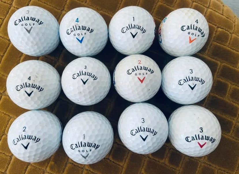 100 nette Callaway mix golfballen goede kwaliteit, Ophalen of Verzenden, Zo goed als nieuw, Bal(len), Callaway