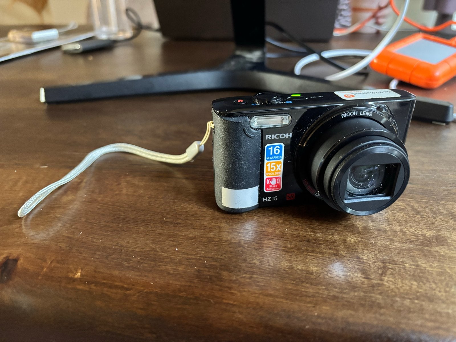 Ricoh HZ15 Compactcamera - 16MP, 15x Optische Zoom, Ingebouwde flitser, Gebruikt, Ophalen of Verzenden, Compactcamera
