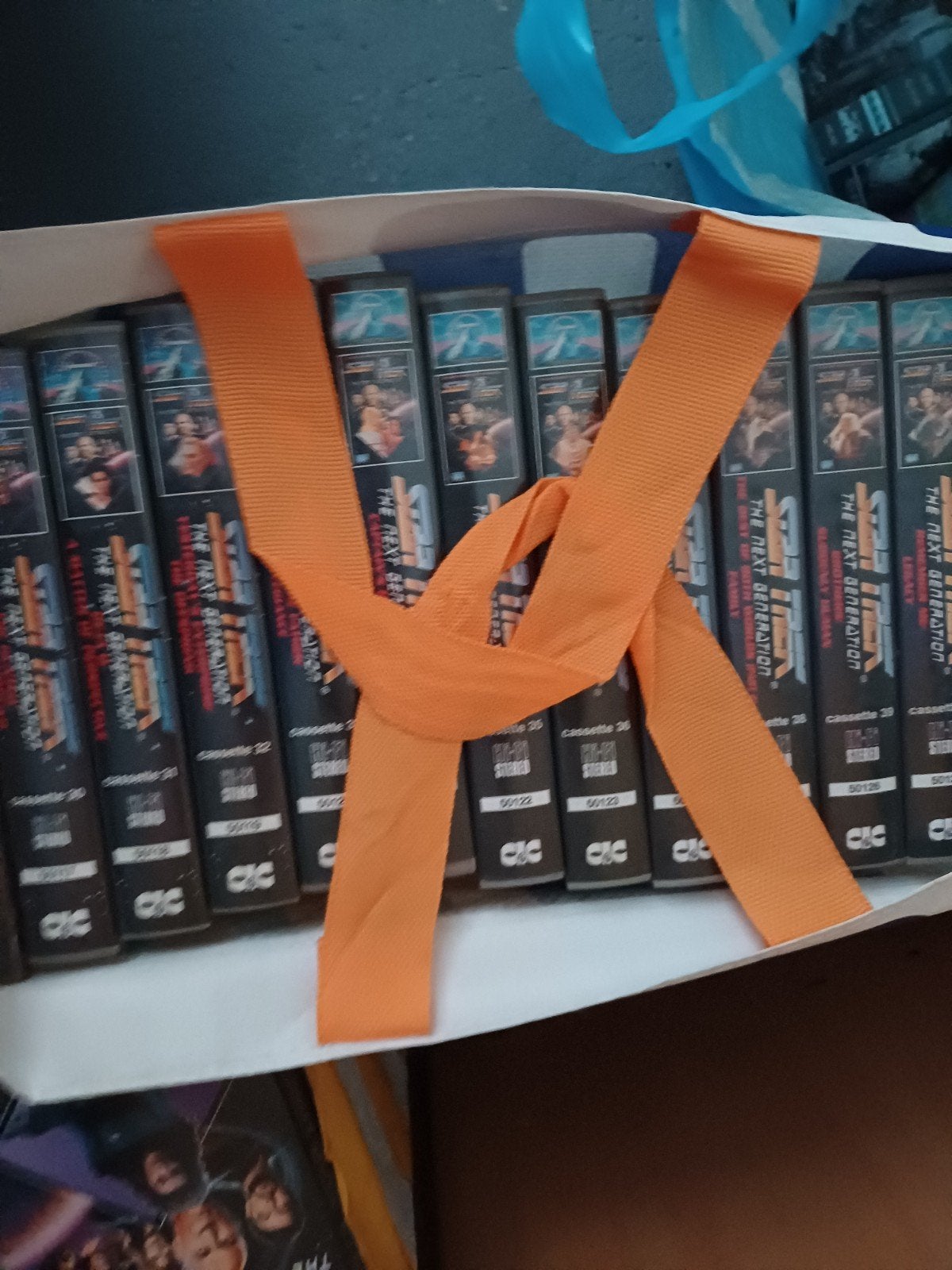 Grote collectie Star Trek VHS-banden, Alle leeftijden, Science Fiction en Fantasy, VHS, Ophalen