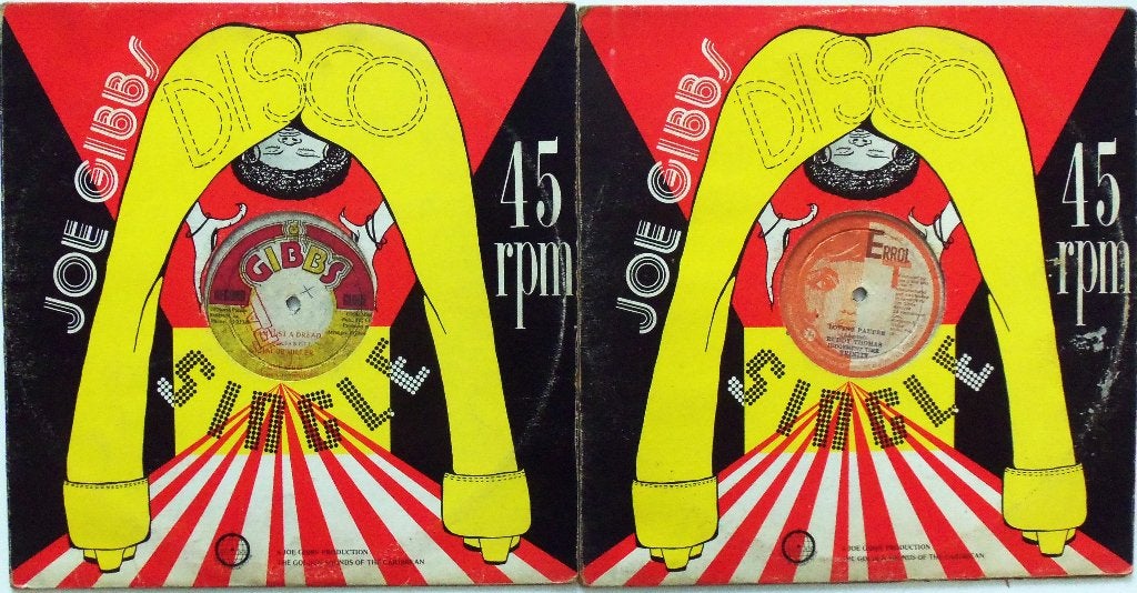 2 originele Jamaica reggae 12 ", Gebruikt, Ophalen of Verzenden, Beschermende buitenhoes, 12 inch