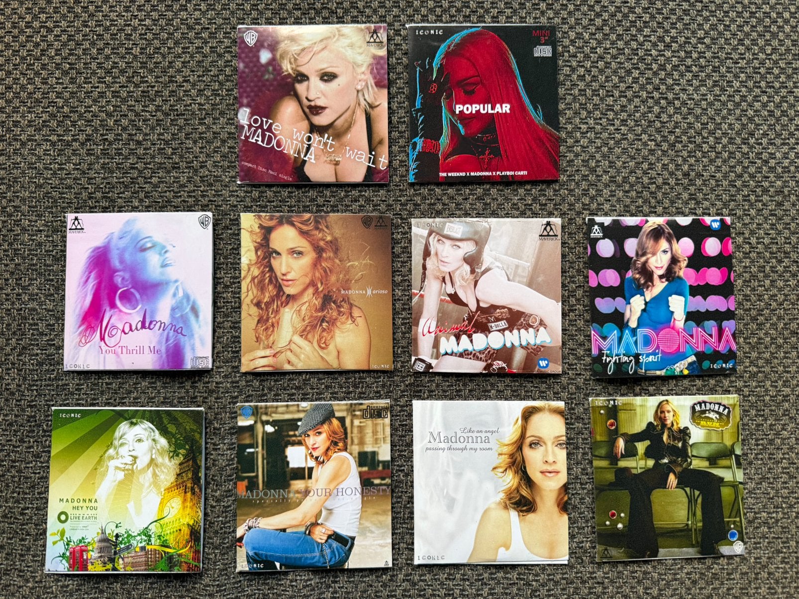 Madonna fanmade 3 inch cd’s unreleased songs!, Ophalen, Single
