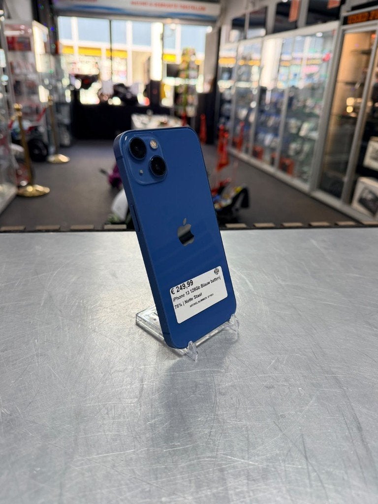 iPhone 13 128Gb Blauw batterij 78% | Nette Staat, ., Ophalen of Verzenden, Zo goed als nieuw, .
