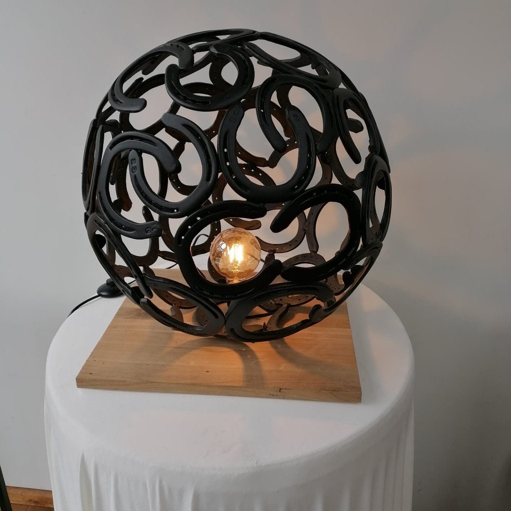 Hoefijzer bollen , hoefijzerkunst , tuindecoratie , vuurkorf, Ophalen, Nieuw, Metaal, Abstract beeld
