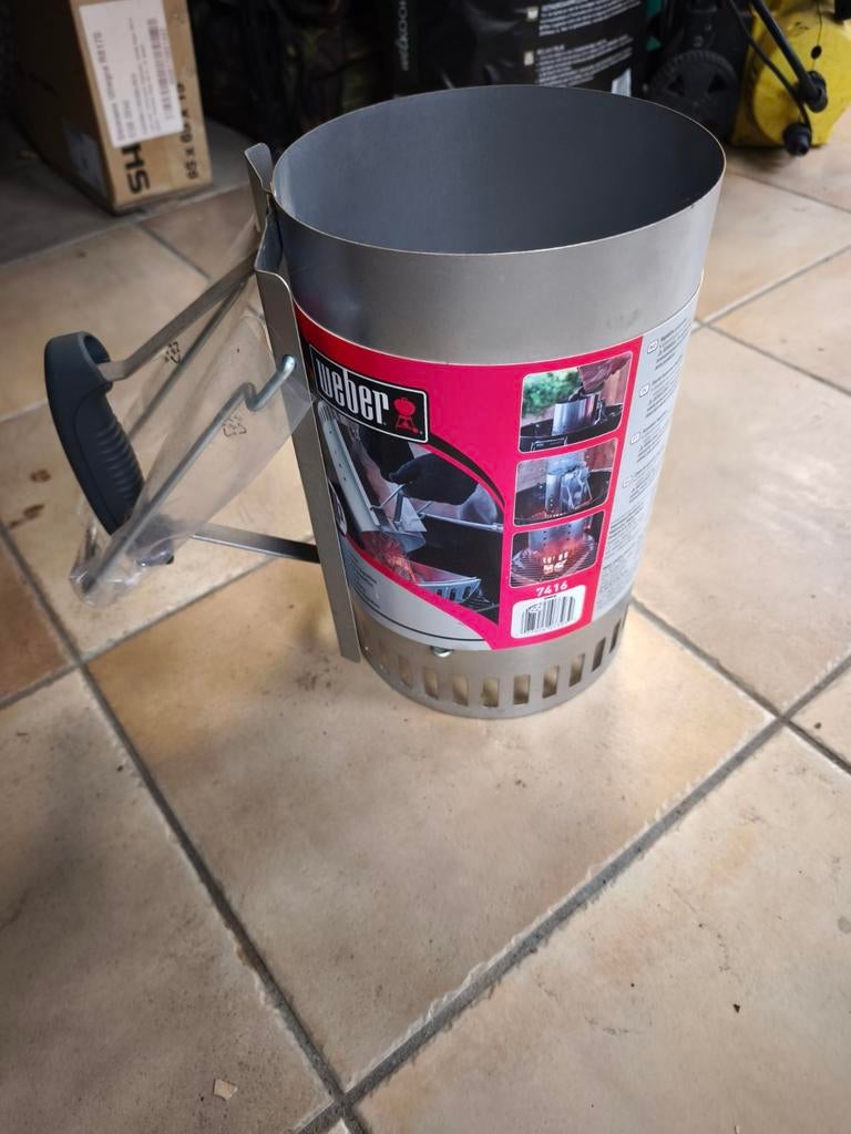 Nieuwe Weber Grillstarter - Nooit Gebruikt, Ophalen of Verzenden