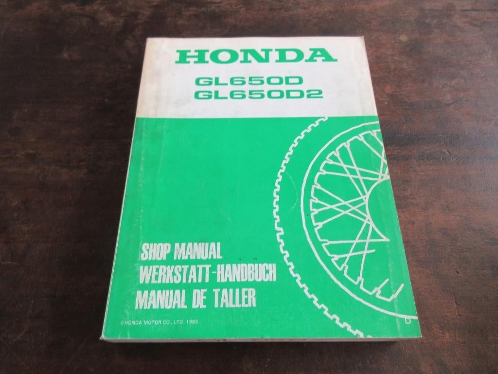 Honda GL650D GL650D2 werkplaatshandboek manual, Ophalen of Verzenden, Honda