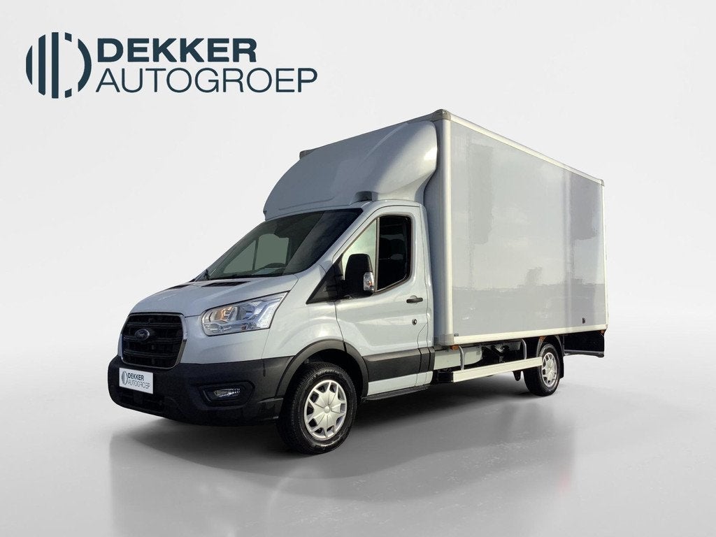 Ford Transit 350 2.0 130PK RWD L4H1 TREND BAKWAGEN CITYBOX L, Auto's, Bestelauto's, 4 cilinders, 129 pk, 3000 kg, Wit