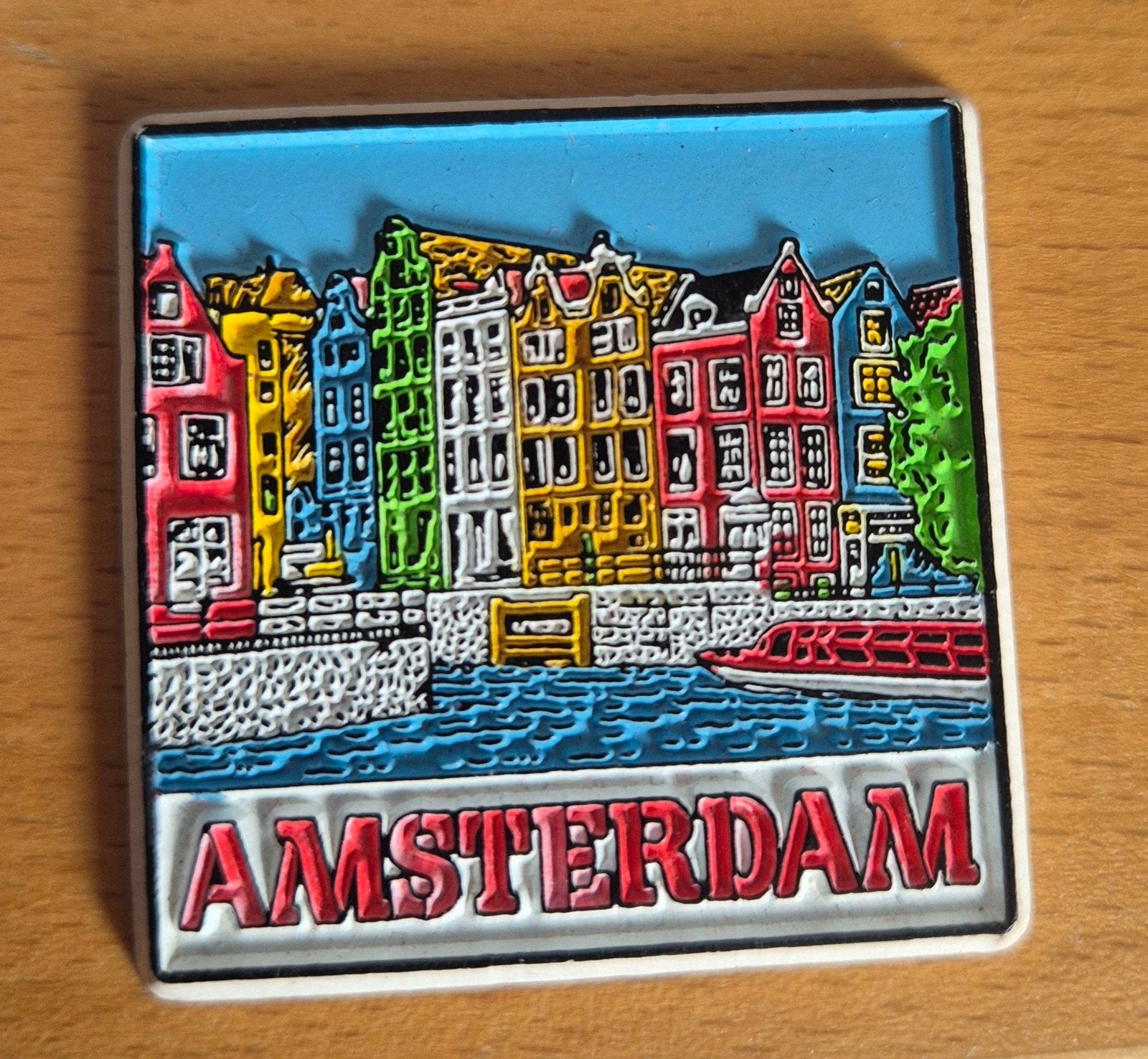 koelkastmagneet Amsterdam, Ophalen of Verzenden
