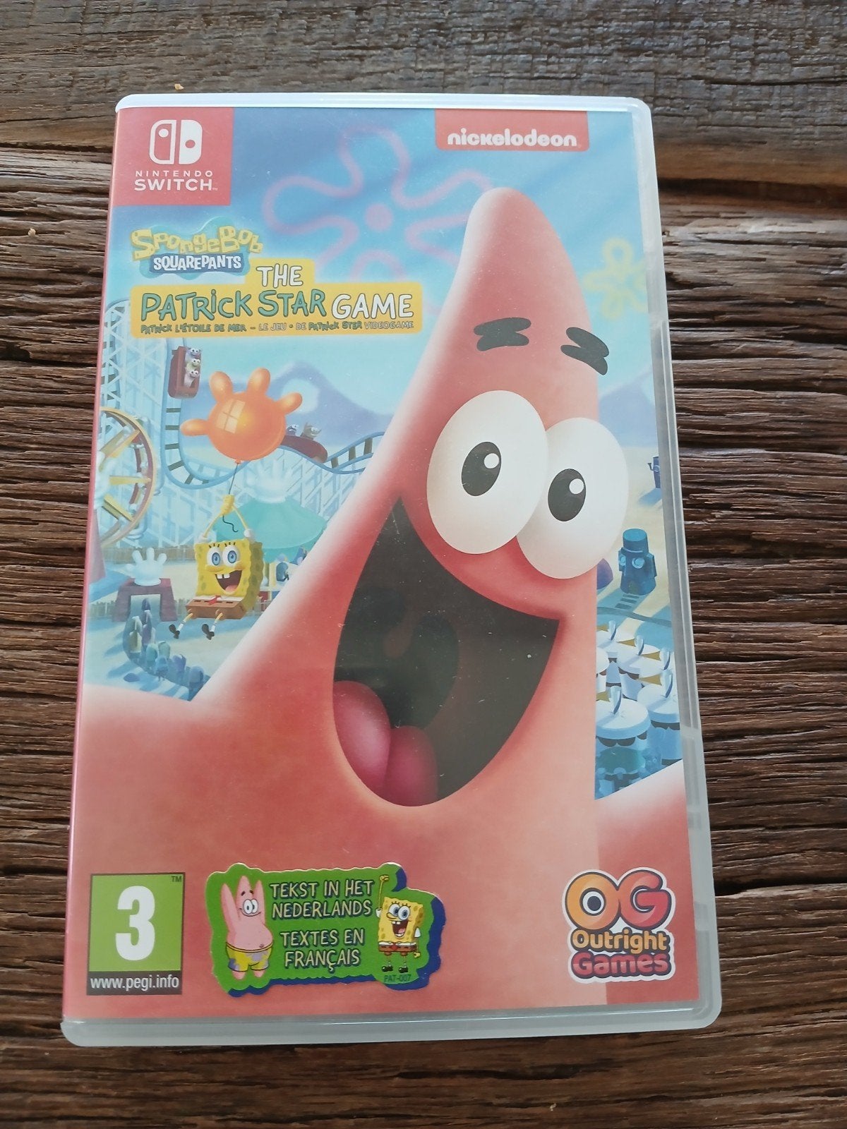 SpongeBob SquarePants: The Patrick Star Game Nintendo Switch, 1 speler, Zo goed als nieuw, Vanaf 3 jaar, Ophalen