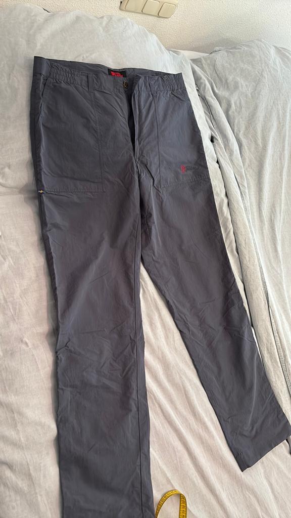 Fjállraven  maat 44 outdoor broek antraciet blauw, Ophalen of Verzenden, Zo goed als nieuw, Kleding