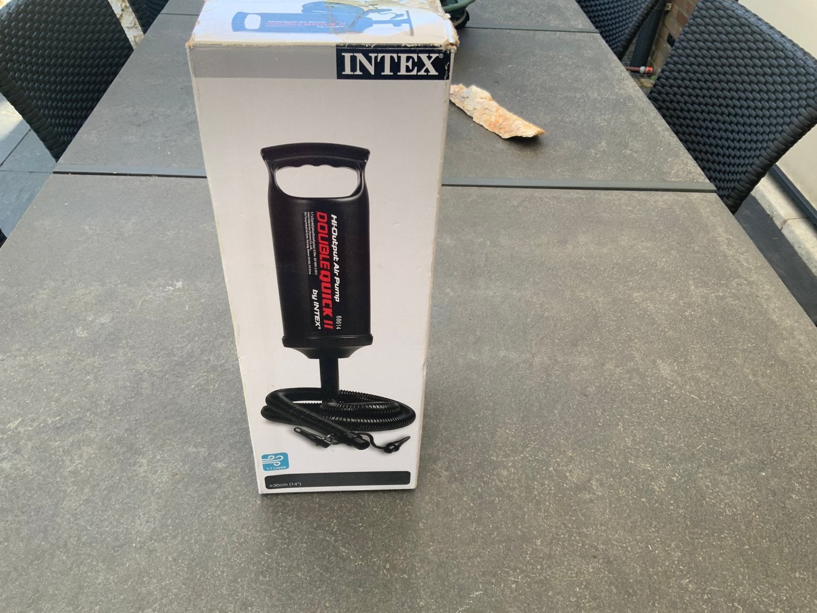Handluchtpomp intex 3 ltr, Ophalen of Verzenden, Zo goed als nieuw
